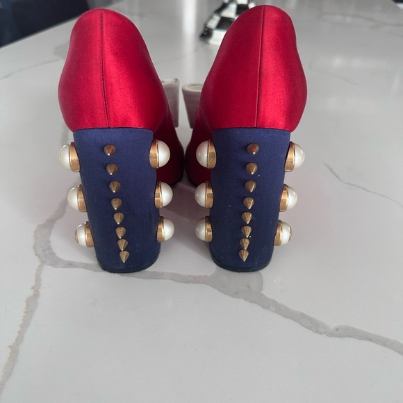 Gucci Luna studded heels - Picture 2 of 5